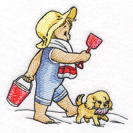 Childhood Charm - Heading to the Beach