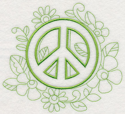 Doodle Peace Sign