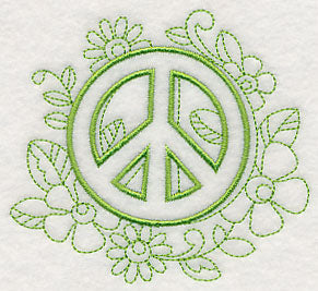 Doodle Peace Sign