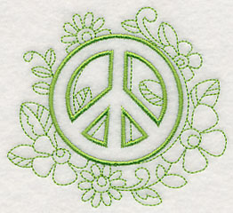 Doodle Peace Sign