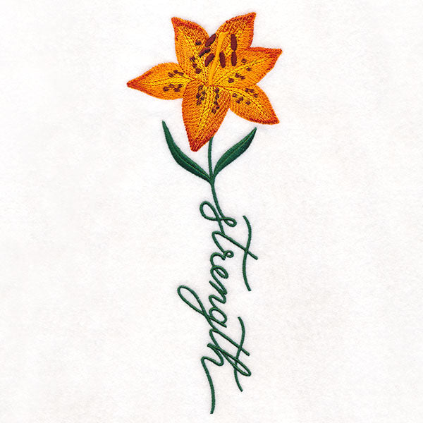 Strength Bloom Tiger Lily