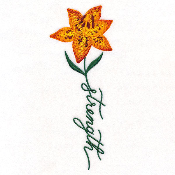 Strength Bloom Tiger Lily