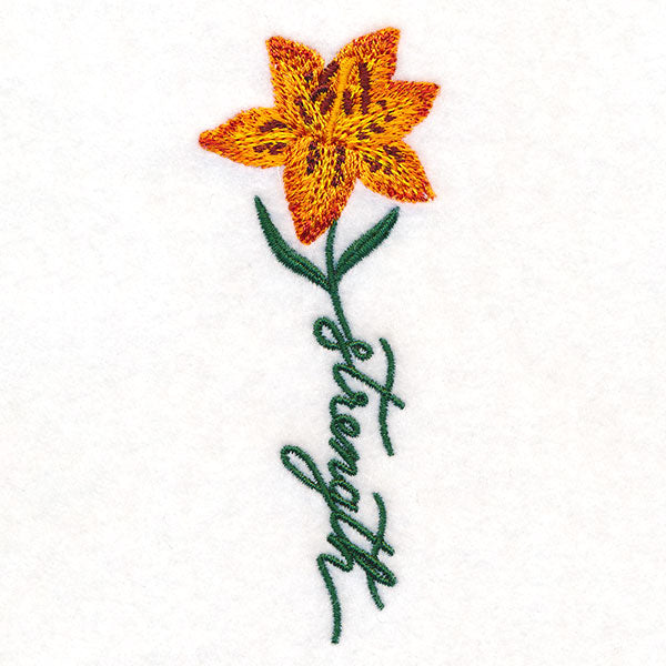 Strength Bloom Tiger Lily