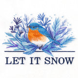 Beautiful Winter Bluebird