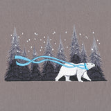 Snowy Forest Polar Bear