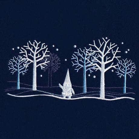 Winter Wonderland Gnome Border