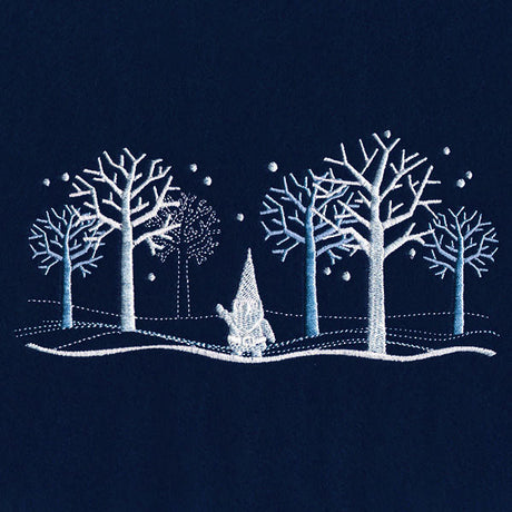 Winter Wonderland Gnome Border