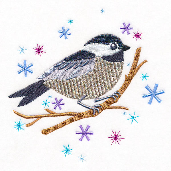 Cheery Winter Chickadee
