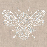 Exquisite Buzzing Bee (Whitework)