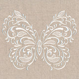 Exquisite Fluttering Butterfly (Whitework)