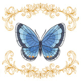 Beautiful Butterfly in Filigree