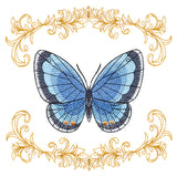 Beautiful Butterfly in Filigree