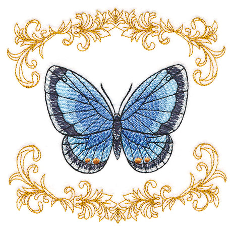 Beautiful Butterfly in Filigree