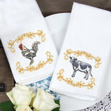 Charming Cow in Filigree