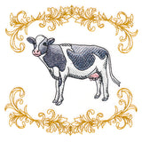Charming Cow in Filigree