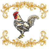 Lively Rooster in Filigree