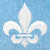 Swirling Fleur de Lis