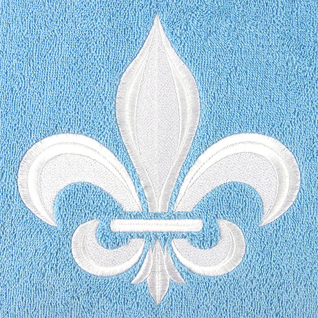 Swirling Fleur de Lis