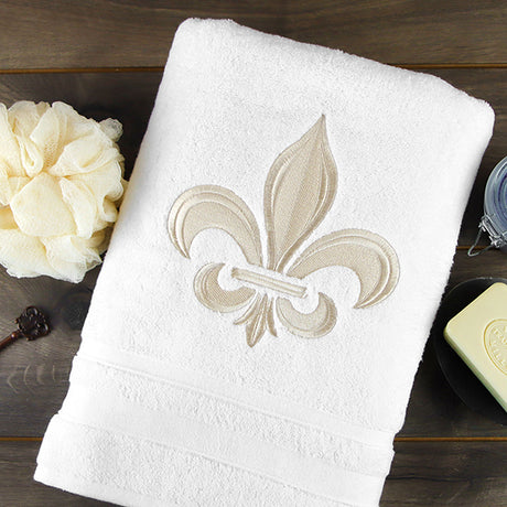 Swirling Fleur de Lis