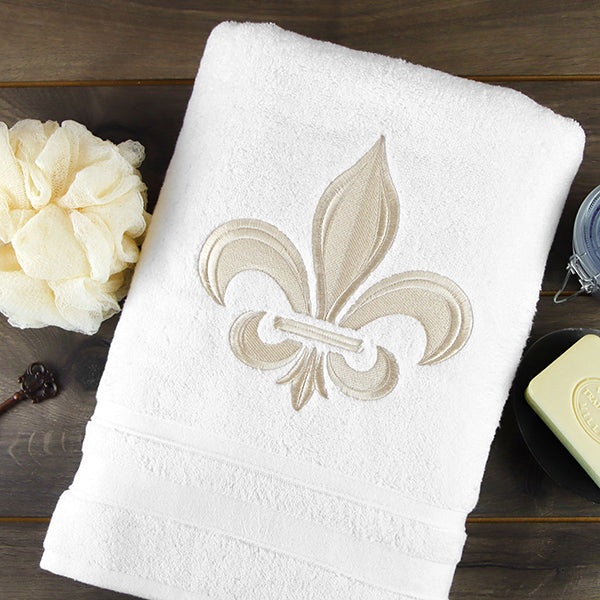 Swirling Fleur de Lis