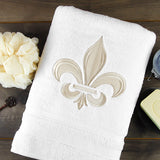 Swirling Fleur de Lis