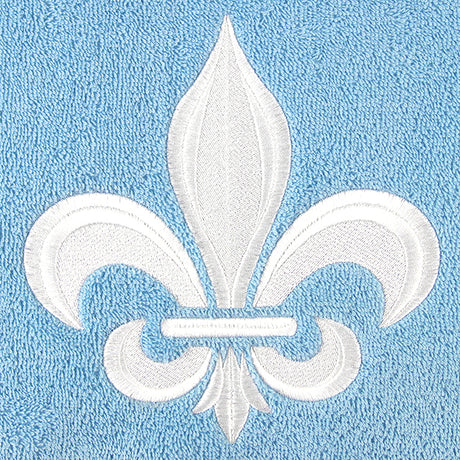 Swirling Fleur de Lis