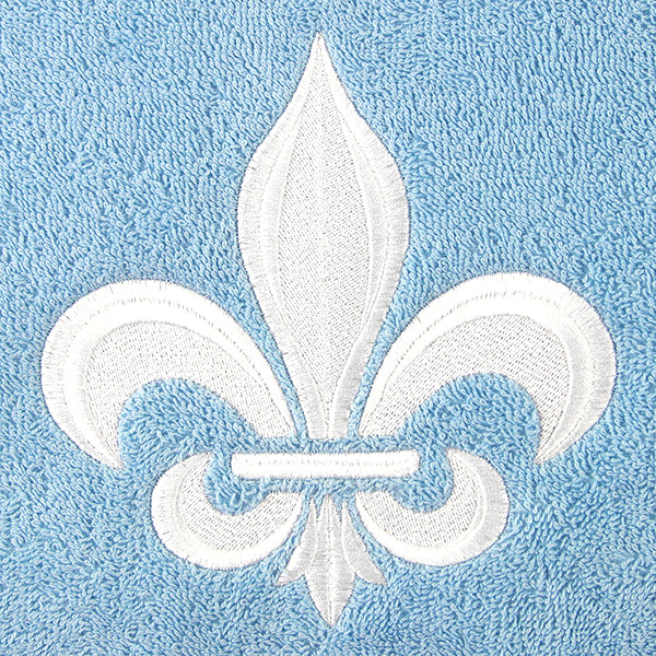 Swirling Fleur de Lis