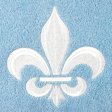 Swirling Fleur de Lis