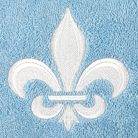 Swirling Fleur de Lis