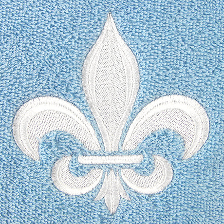 Swirling Fleur de Lis