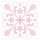 Elegant Flourishes - Pretty Square (Trapunto)