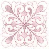 Elegant Flourishes - Pretty Square (Trapunto)