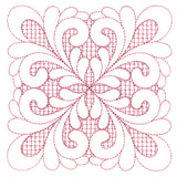 Elegant Flourishes - Pretty Square (Trapunto)