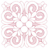 Elegant Flourishes - Beautiful Square (Trapunto)