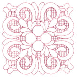 Elegant Flourishes - Beautiful Square (Trapunto)