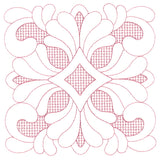 Elegant Flourishes - Delicate Square (Trapunto)