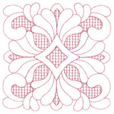 Elegant Flourishes - Delicate Square (Trapunto)