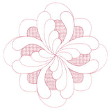 Elegant Flourishes - Exquisite Diamond (Trapunto)