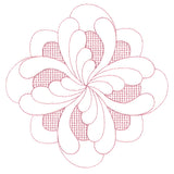 Elegant Flourishes - Exquisite Diamond (Trapunto)