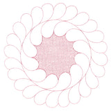 Elegant Flourishes - Dainty Circle (Trapunto)