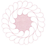 Elegant Flourishes - Dainty Circle (Trapunto)