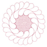 Elegant Flourishes - Dainty Circle (Trapunto)