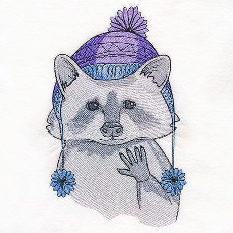 Friendly Greetings Raccoon