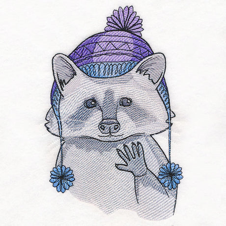 Friendly Greetings Raccoon