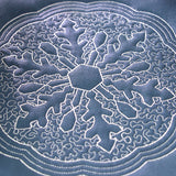 Winter Beauty Snowflake (Trapunto)
