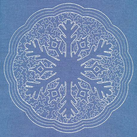 Winter Charm Snowflake (Trapunto)