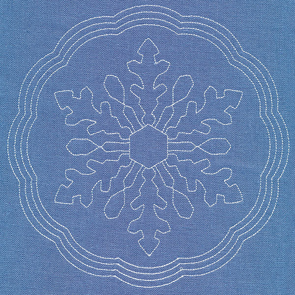 Winter Beauty Snowflake (Double Run)