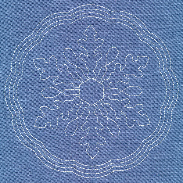 Winter Beauty Snowflake (Double Run)