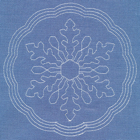 Winter Beauty Snowflake (Double Run)