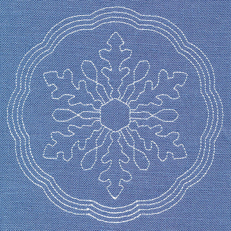 Winter Beauty Snowflake (Double Run)